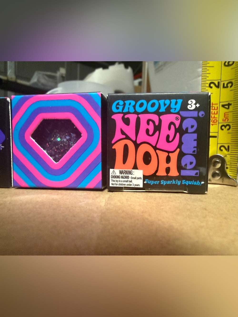 New In Box, Sealed Schylling NeeDoh Groovy jewel in purple